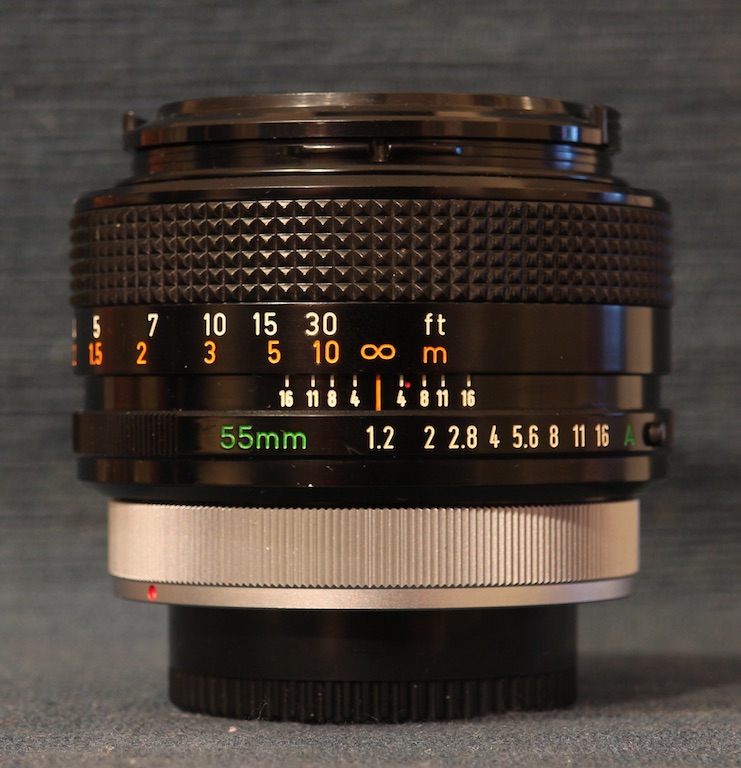 Canon FD 55mm F1.2 SSC - 1 (JT Cleaned, Very Good Condition